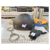 Motorcycle biker helmet & more