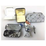 Mini boo ty unicorn, coin purse, empty ring boxes