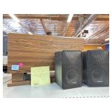 DBX sub woofer & Realistic book shelf speakers