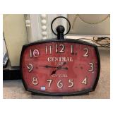 Central Park decorative wall clock. 26x24