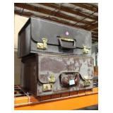 2 File carry cases, one by Stebco, 16in long