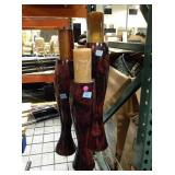 3-Matching candle stands, 24in tall
