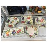 Sakura platter set, asstd