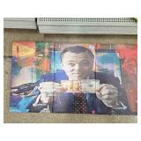 Wolf of Wall Street, Leo triptych print on