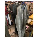 Assorted military clothing.