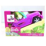 NIB Barbie purple jeep vehicle toy