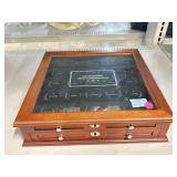 US Presidential commemorative coin display box