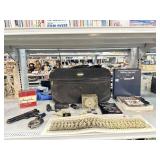 Vtg Airguide field glasses, BB gun & more