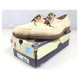 Hush Puppies bisque riverbuc shoes in box. Size