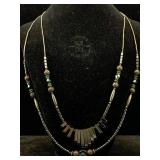 Magnetite Necklace, Sz 25in