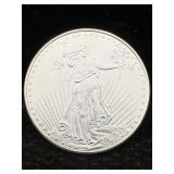 1 Ozt .999 Fine Silver Bullion Round