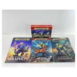 3 Warhammer Age Of Sigmar HC Books & Open Box