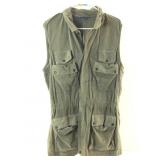 Ralph Lauren leather/suede vest, sz XL