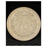 1938 Mexican Peso, 72% Silver