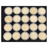 $20 Presidential $1 Dollar Coins