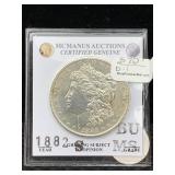 1882-S Signature Series Silver Morgan Dollar