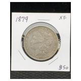 1879 Silver Morgan Dollar