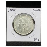 1884 Silver Morgan Dollar