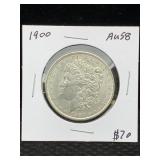 1900 Silver Morgan Dollar