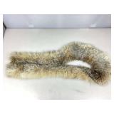 Vtg Fur Long Wrap Scarf. Very Soft.