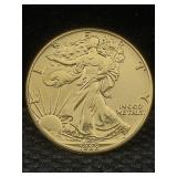 1988 1oz. .999 Fine Silver American Eagle Round