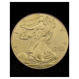 2002 1oz. .999 Fine Silver American Eagle Round