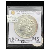 1879-O Signature Series Silver Morgan Dollar