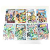 8 DC Justice League Of America Comic Books.