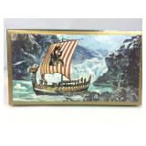 NOS Sealed SMER Viking Ship Scale Model Kit. See