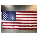 Large 5ï¿½x9.5ï¿½ Cotton American Flag. Made In USA