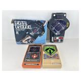 Vtg Mattel & Tomy Handheld Games Untested