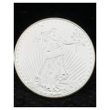 1 Ozt .999 Fine Silver Bullion Round