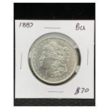 1887 Silver Morgan Dollar