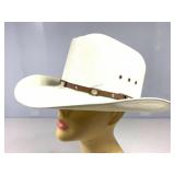 Stetson 5X Straw Western Hat. Sz 7 1/8 Previously