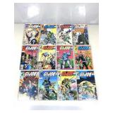 12 GI Joe comic books, bagged/boarded