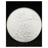 1 Ozt .999 Fine Silver Bullion Round