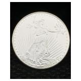 1 Ozt .999 Fine Silver Bullion Round