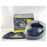 Scorpion EXO-400 Motorcycle Helmet. Black In Box
