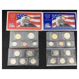 2-2003 Uncirculated Coin Sets Incl. Philadelphia &