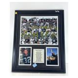 Oakland raiders framed picture