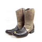 Potro Rebelde Zip Side Western Boots. Menï¿½s 8.5