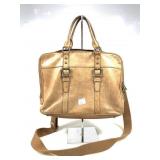 Fossil Brown Leather Laptop Bag. Previously Owned