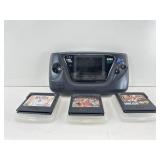 Sega Game Gear With Games - working