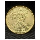 1994 1oz. .999 Fine Silver American Eagle Round