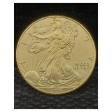 1998 1oz. .999 Fine Silver American Eagle Round