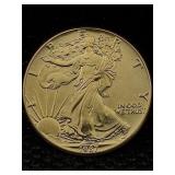 1987 1oz. .999 Fine Silver American Eagle Round