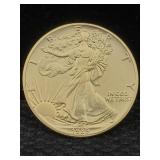 1989 1oz. .999 Fine Silver American Eagle Round
