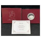 1982 George Washington Half Dollar, Boxed, 90%