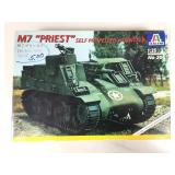 NOS Italeri M7 Priest self propelled Howitzer