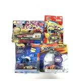 Hot Wheels die cast cars, T LaBonte & pit crew,